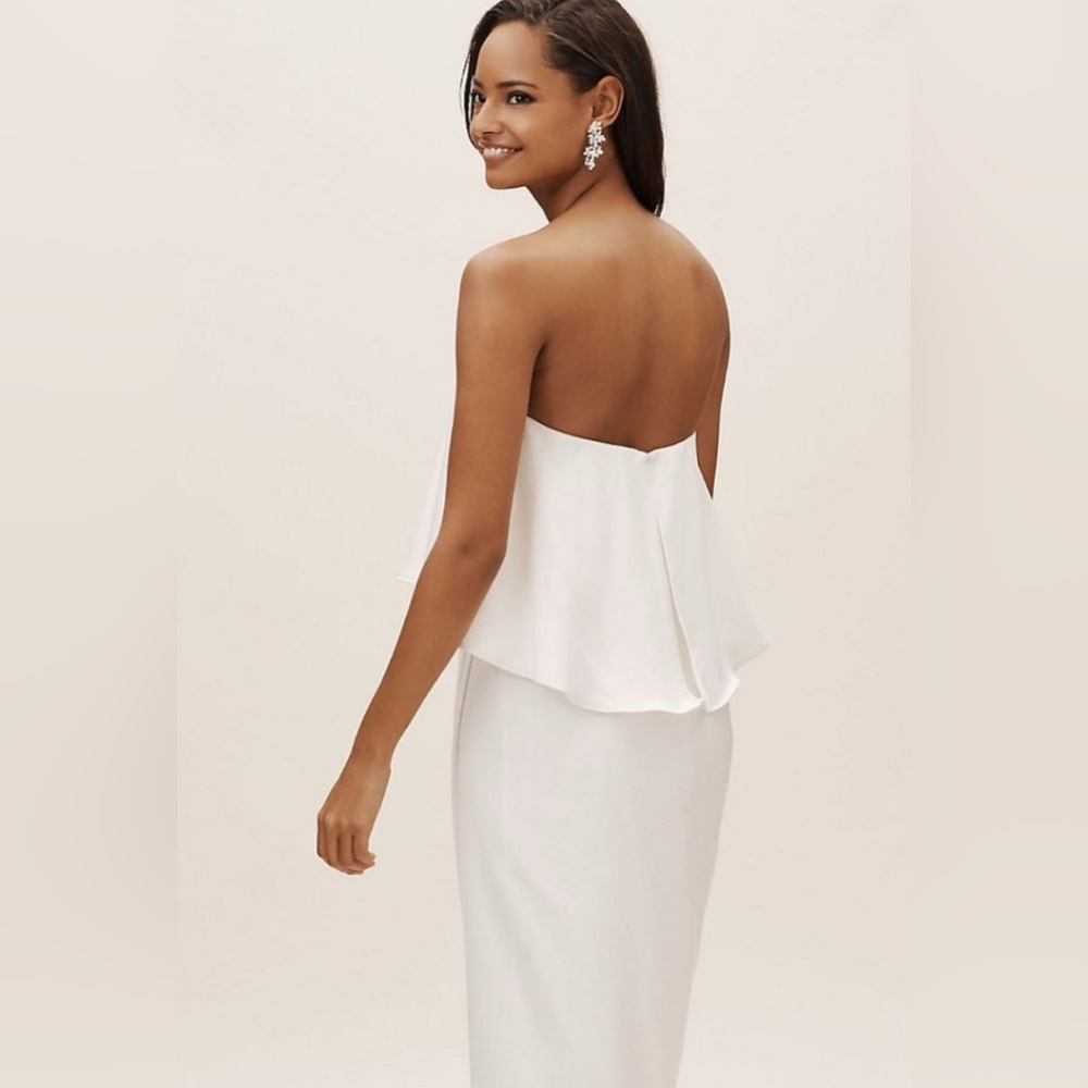 BHLDN Kelli Strapless Tulip Hem Dress, Women’s US 4 - Picture 8 of 8